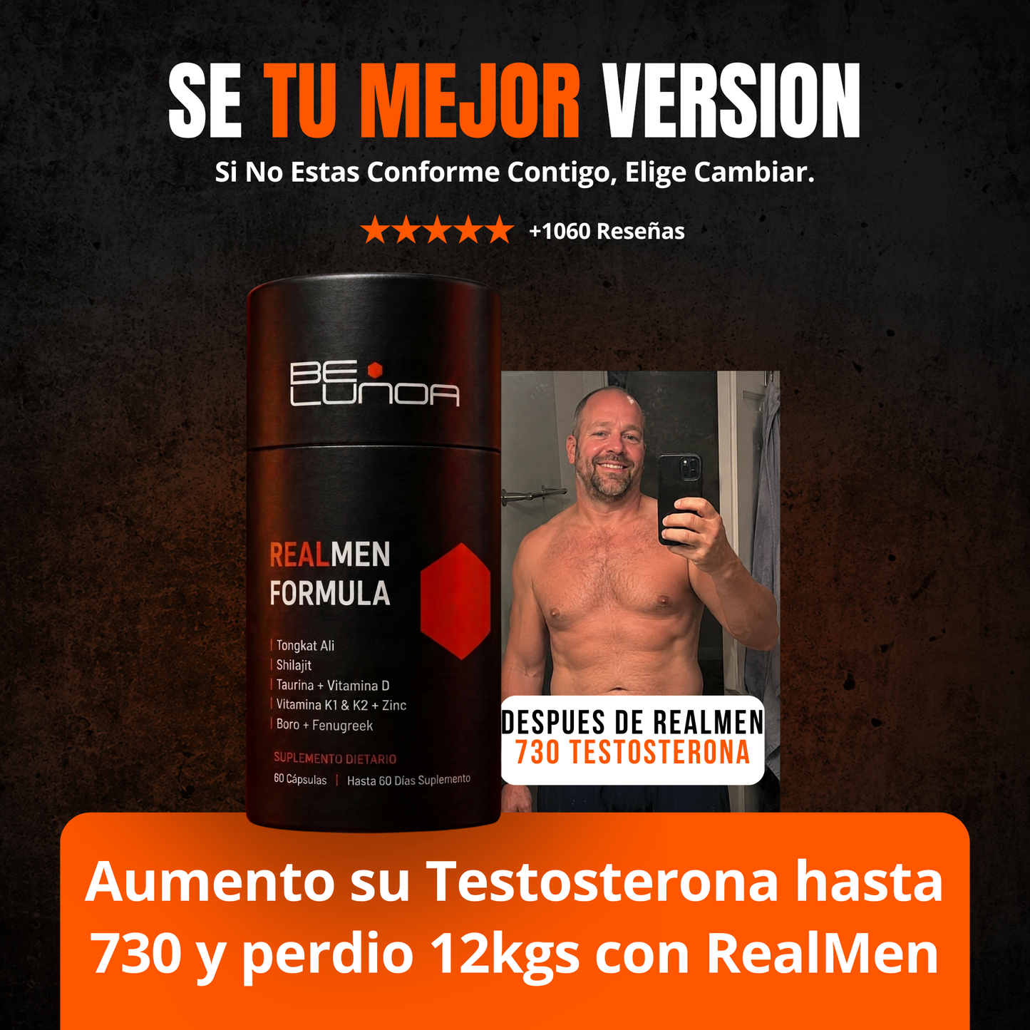 RealMen Formula | Apoya la produccion natural de testosterona.