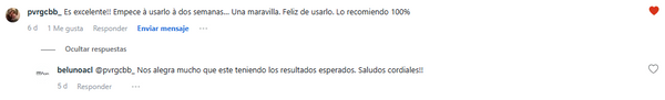 Reseña de cliente