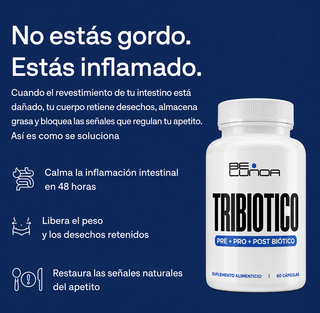 Tribiótico Diario (Pre + Pro + Postbiótico)
